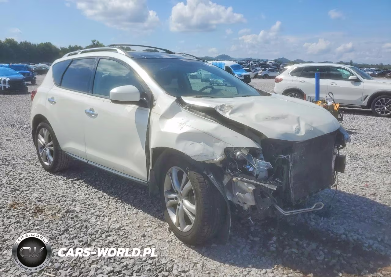 2009 Nissan Murano S VIN:JN8AZ18WX9W110903 - 4
