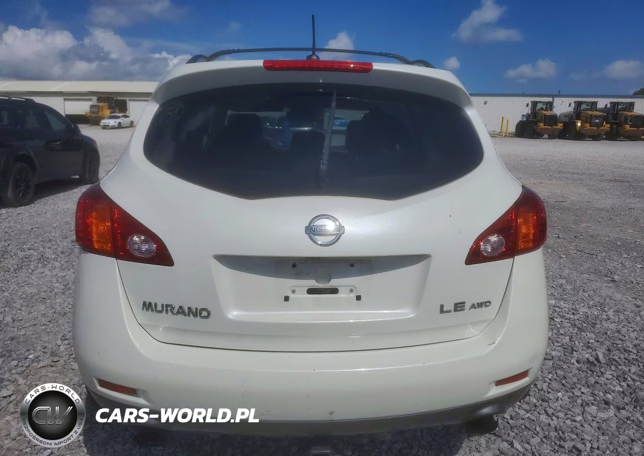 2009 Nissan Murano S VIN:JN8AZ18WX9W110903 - 6