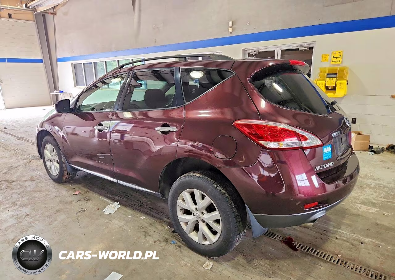 2013 Nissan Murano S VIN:JN8AZ1MW4DW319455 - 2