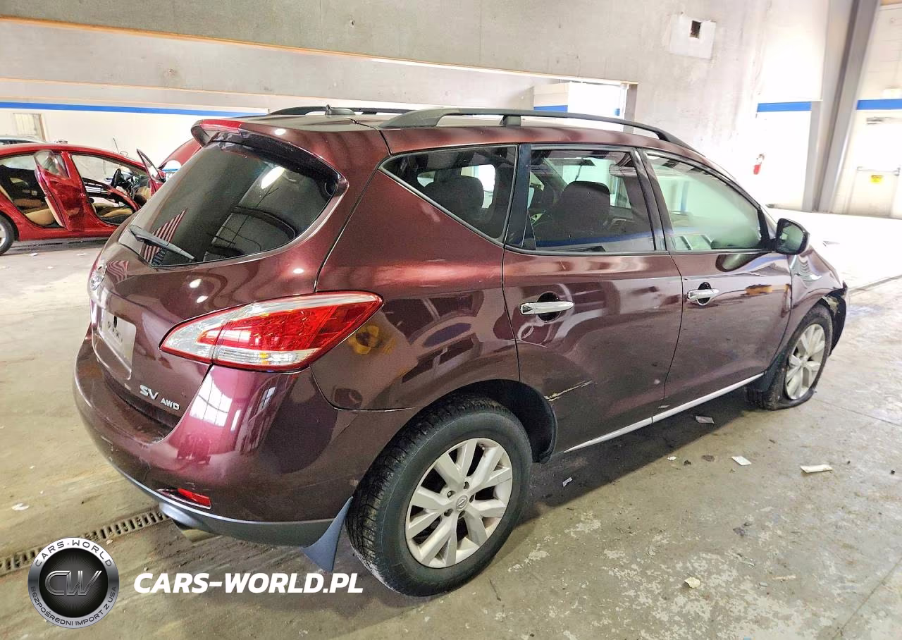 2013 Nissan Murano S VIN:JN8AZ1MW4DW319455 - 3