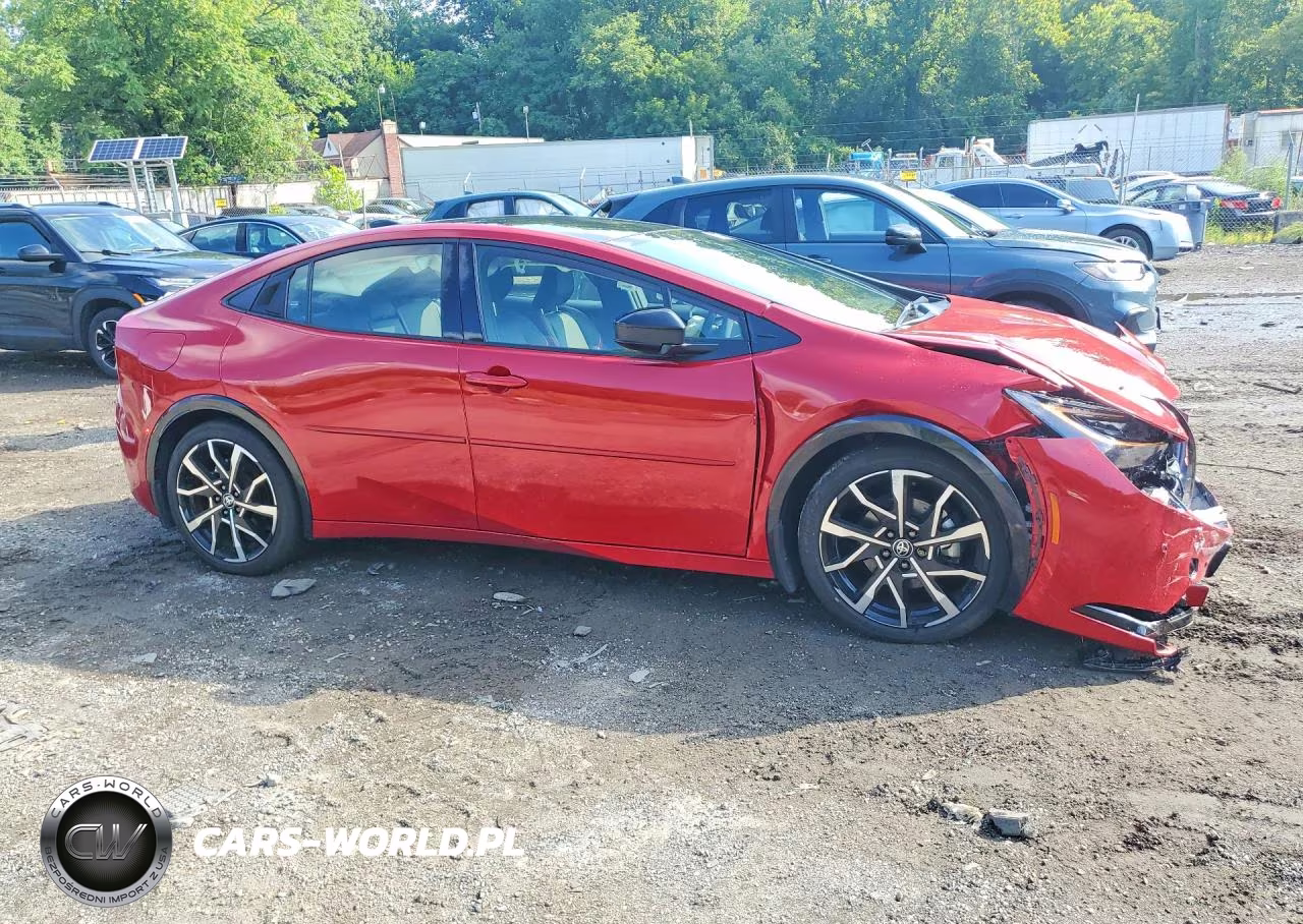 2024 Toyota Prius Prime Xse VIN:JTDACACU9R3025507 - 4
