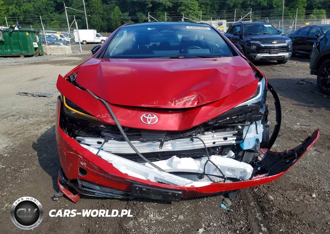 2024 Toyota Prius Prime Xse VIN:JTDACACU9R3025507 - 5
