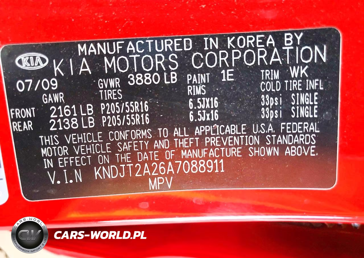 2010 Kia Soul + VIN:KNDJT2A26A7088911 - 12