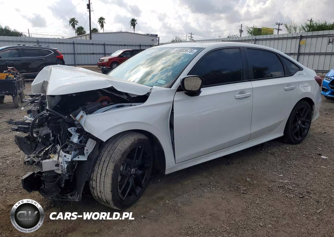 2026 Honda Civic Sport VIN:2HGFE4F86TH328816 - 1