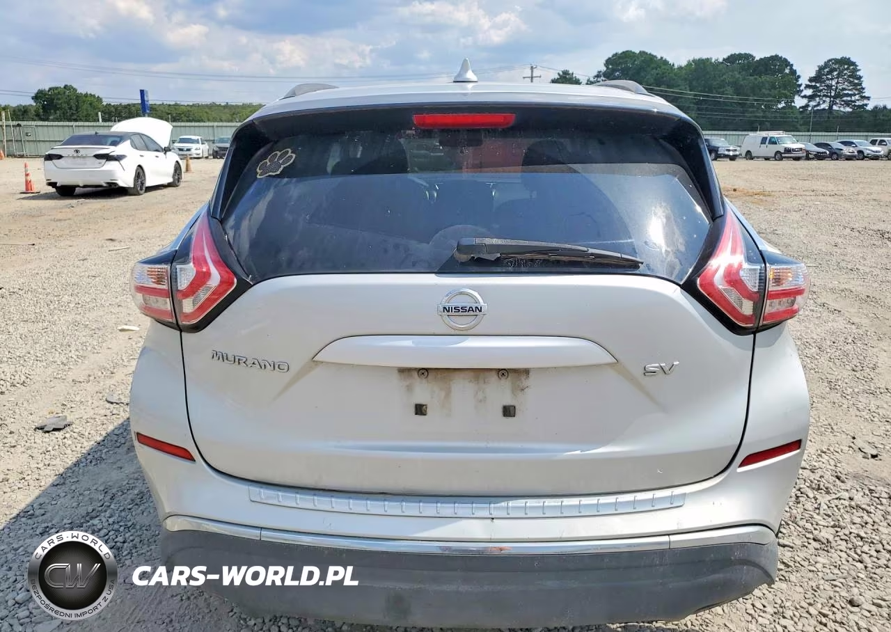 2018 Nissan Murano Sv VIN:5N1AZ2MG3JN161603 - 6