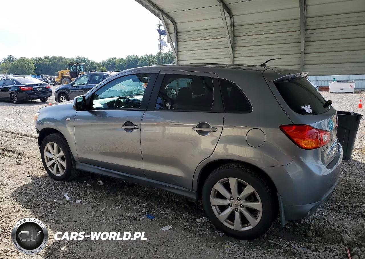 2013 Mitsubishi Outlander Sport Es VIN:4A4AP3AU8DE020386 - 2