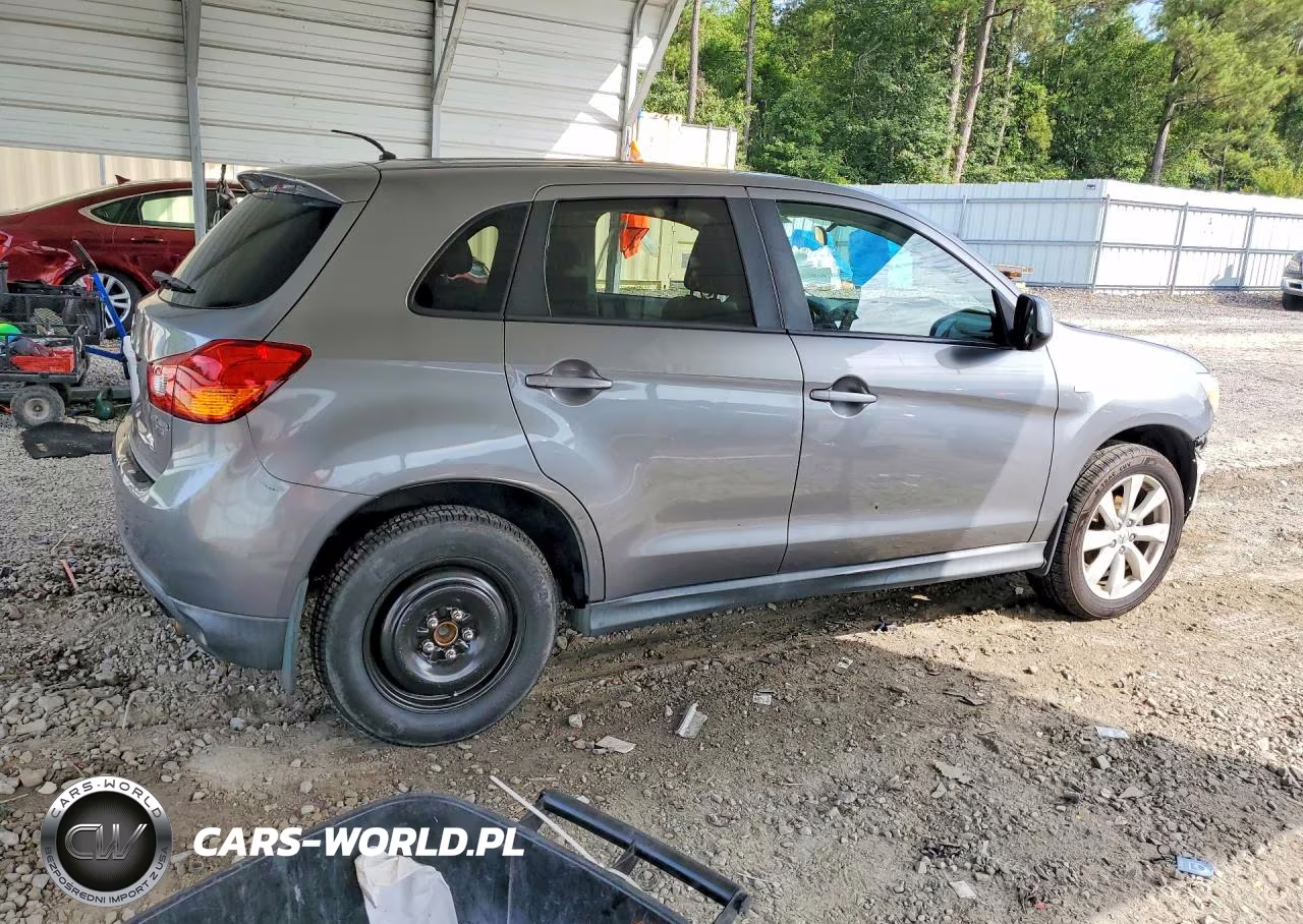 2013 Mitsubishi Outlander Sport Es VIN:4A4AP3AU8DE020386 - 3
