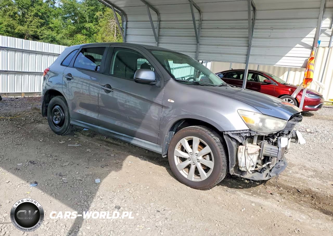 2013 Mitsubishi Outlander Sport Es VIN:4A4AP3AU8DE020386 - 4