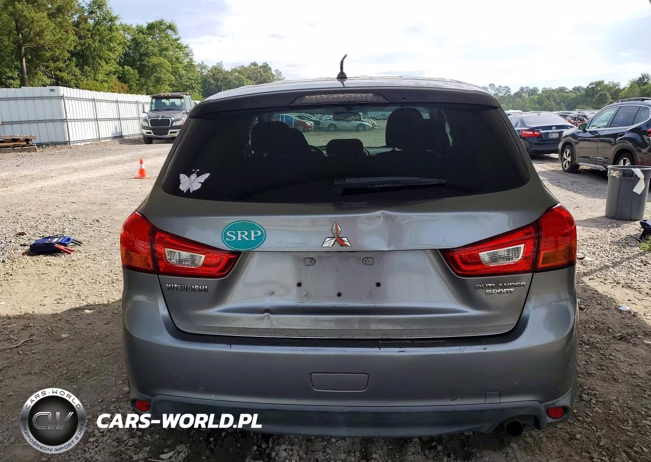 2013 Mitsubishi Outlander Sport Es VIN:4A4AP3AU8DE020386 - 6