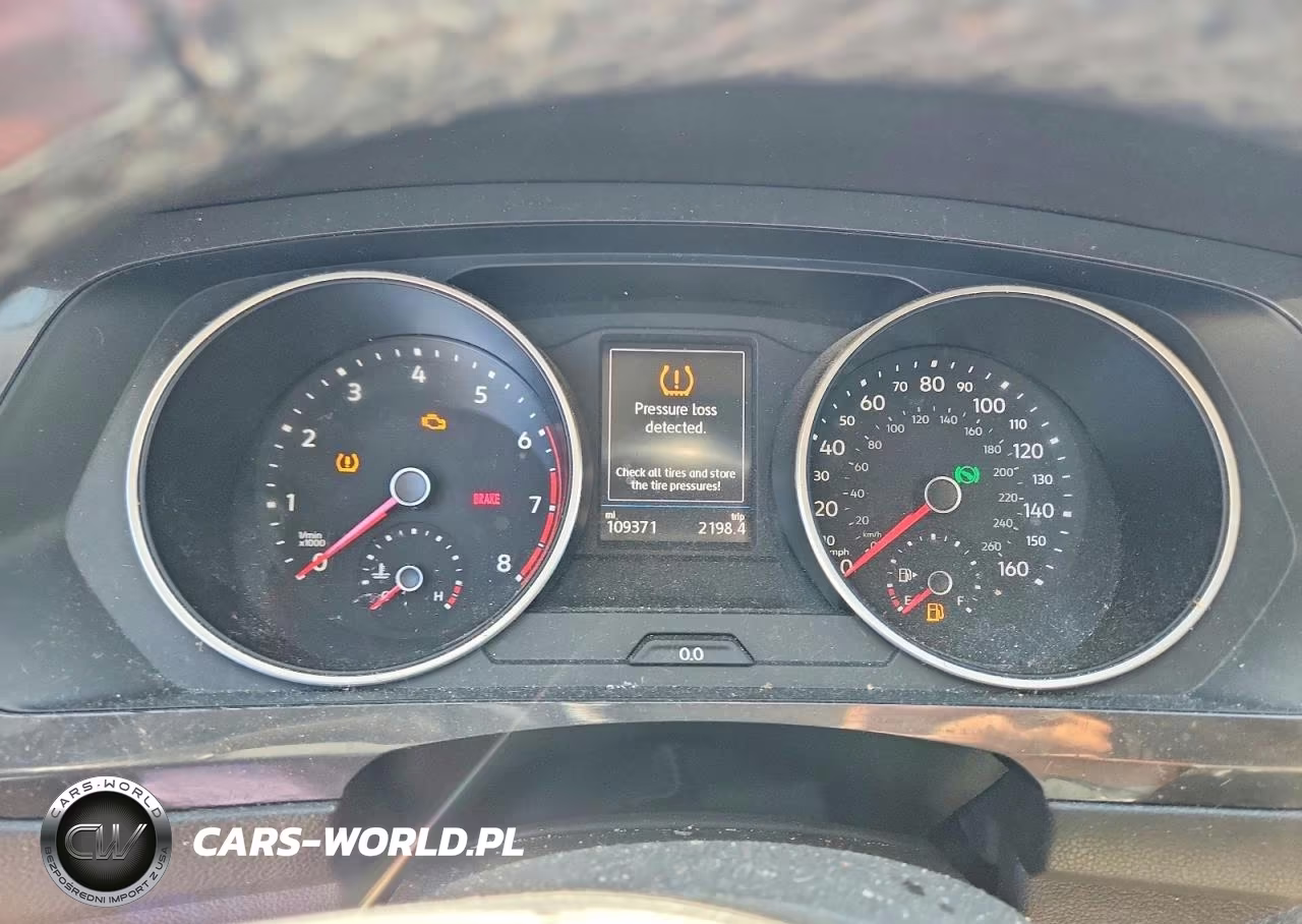 2019 Volkswagen Tiguan Se VIN:3VV2B7AX5KM145513 - 9