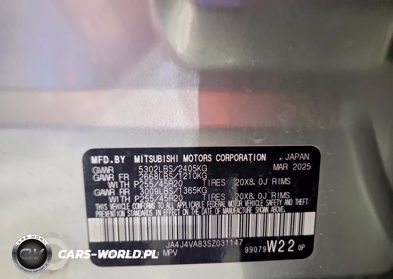2025 Mitsubishi Outlander Se VIN:JA4J4VA83SZ031147 - 13