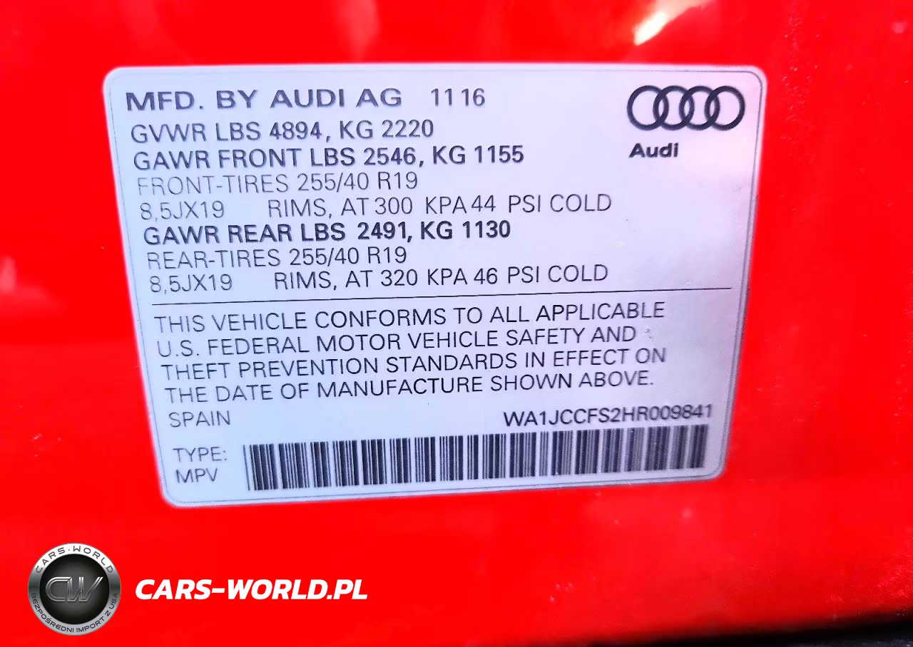 2017 Audi Q3 Premium Plus VIN:WA1JCCFS2HR009841 - 13