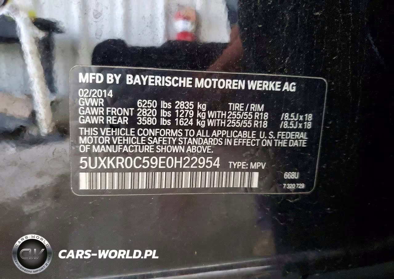 2014 BMW X5 xDrive35I VIN:5UXKR0C59E0H22954 - 13