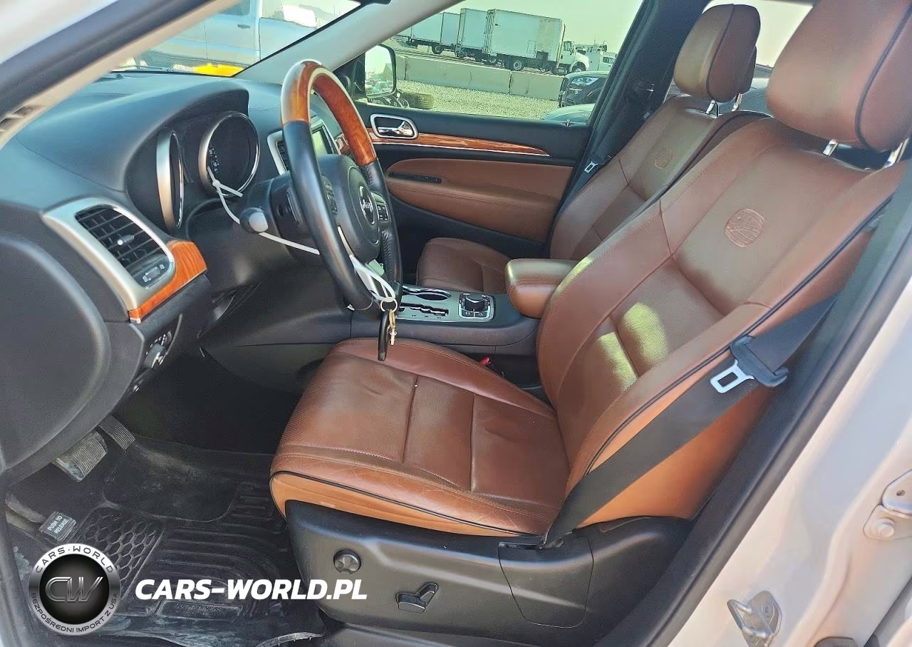 2013 Jeep Grand Cherokee Overland VIN:1C4RJFCG9DC546977 - 7