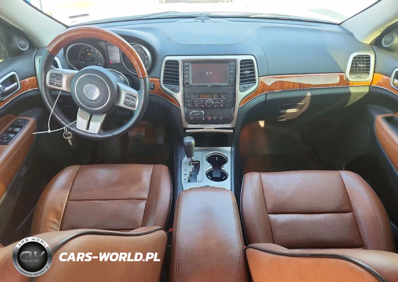 2013 Jeep Grand Cherokee Overland VIN:1C4RJFCG9DC546977 - 8