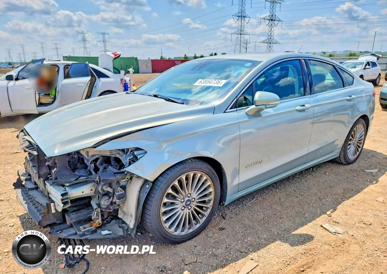 2013 Ford Fusion Titanium Hev VIN:3FA6P0RU4DR359620 - 1