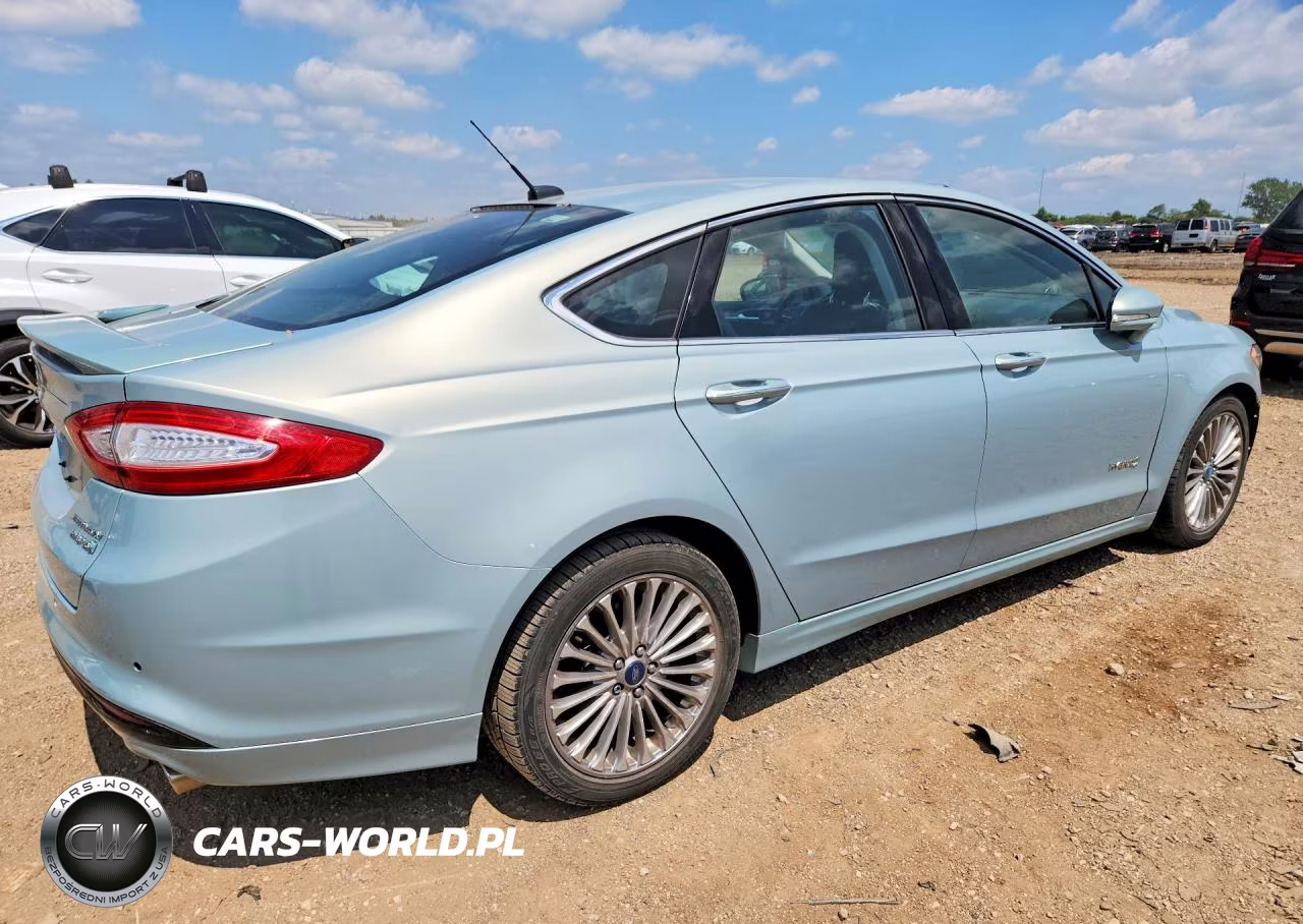 2013 Ford Fusion Titanium Hev VIN:3FA6P0RU4DR359620 - 3