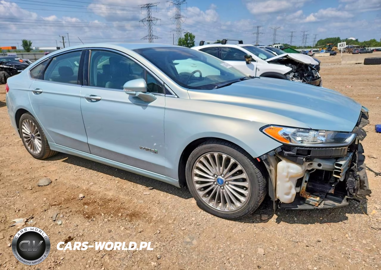 2013 Ford Fusion Titanium Hev VIN:3FA6P0RU4DR359620 - 4
