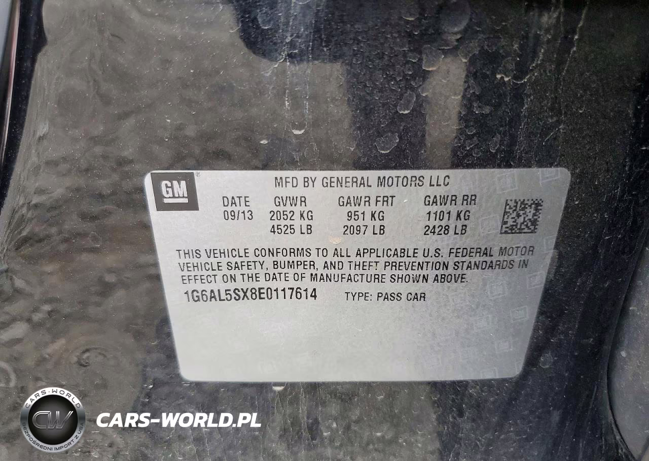 2014 Cadillac Ats Premium VIN:1G6AL5SX8E0117614 - 12