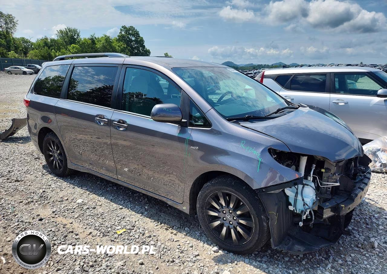 2020 Toyota Sienna Le VIN:5TDJZ3DC2LS240152 - 4