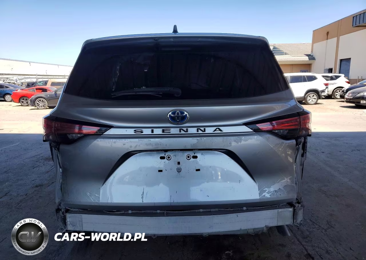 2022 Toyota Sienna Le VIN:5TDKRKEC8NS116516 - 6