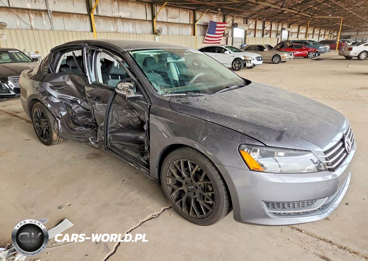 2013 Volkswagen Passat S VIN:1VWAP7A34DC029004 - 4