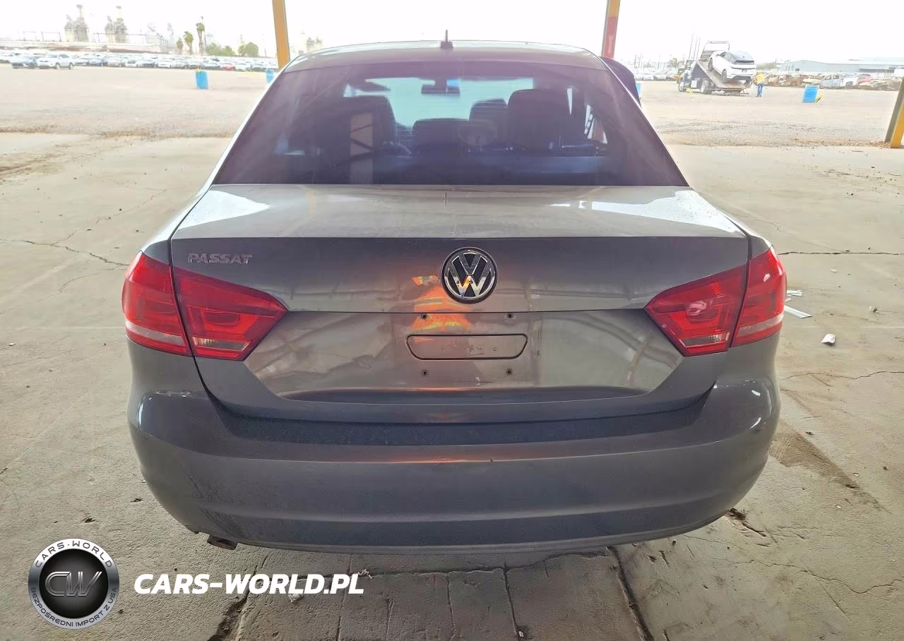 2013 Volkswagen Passat S VIN:1VWAP7A34DC029004 - 6