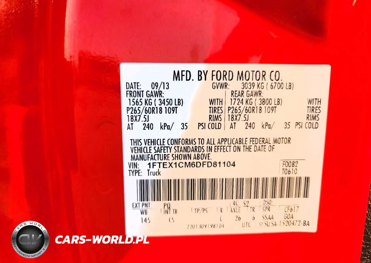 2013 Ford F150 Super Cab VIN:1FTEX1CM6DFD81104 - 12