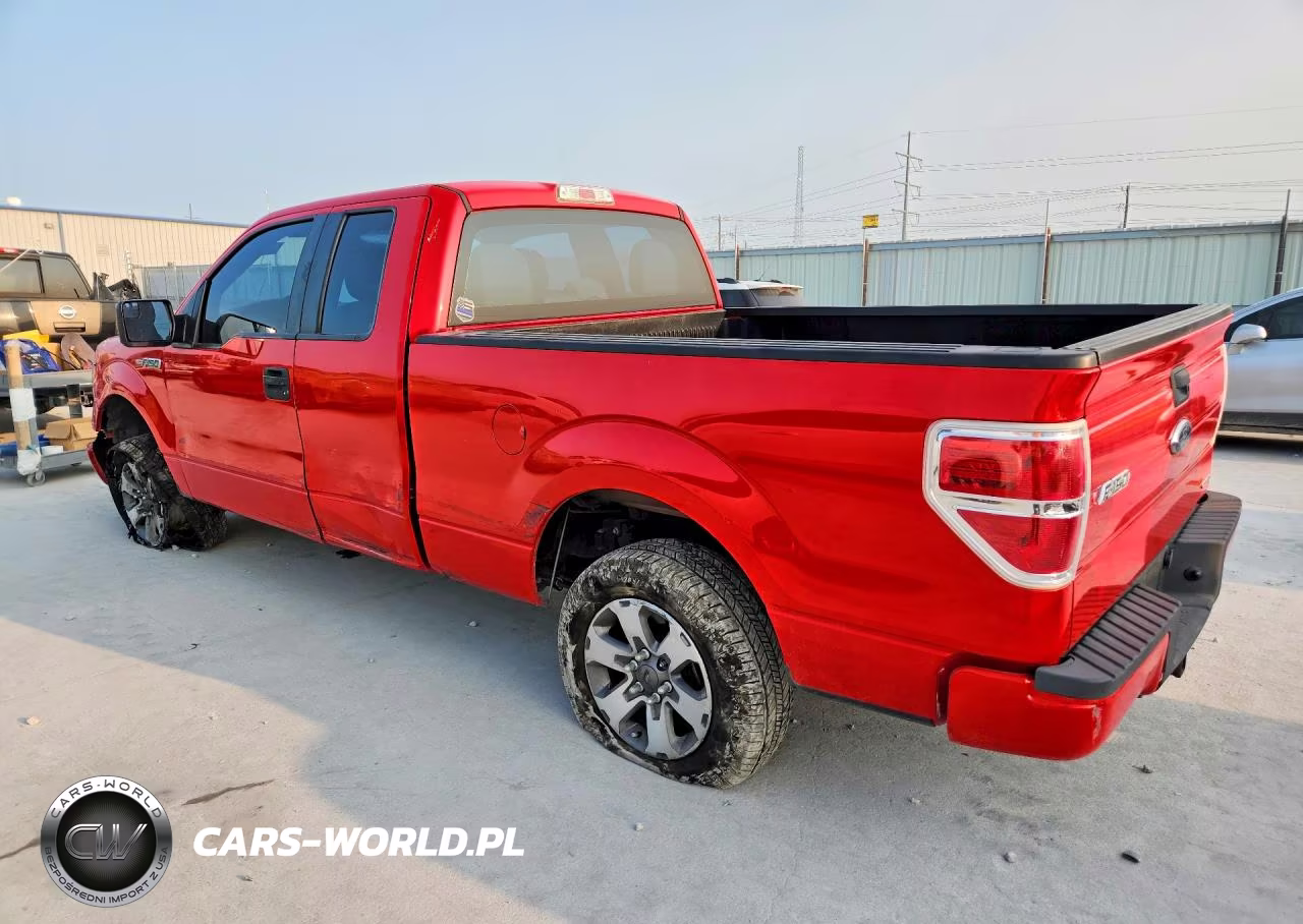 2013 Ford F150 Super Cab VIN:1FTEX1CM6DFD81104 - 2