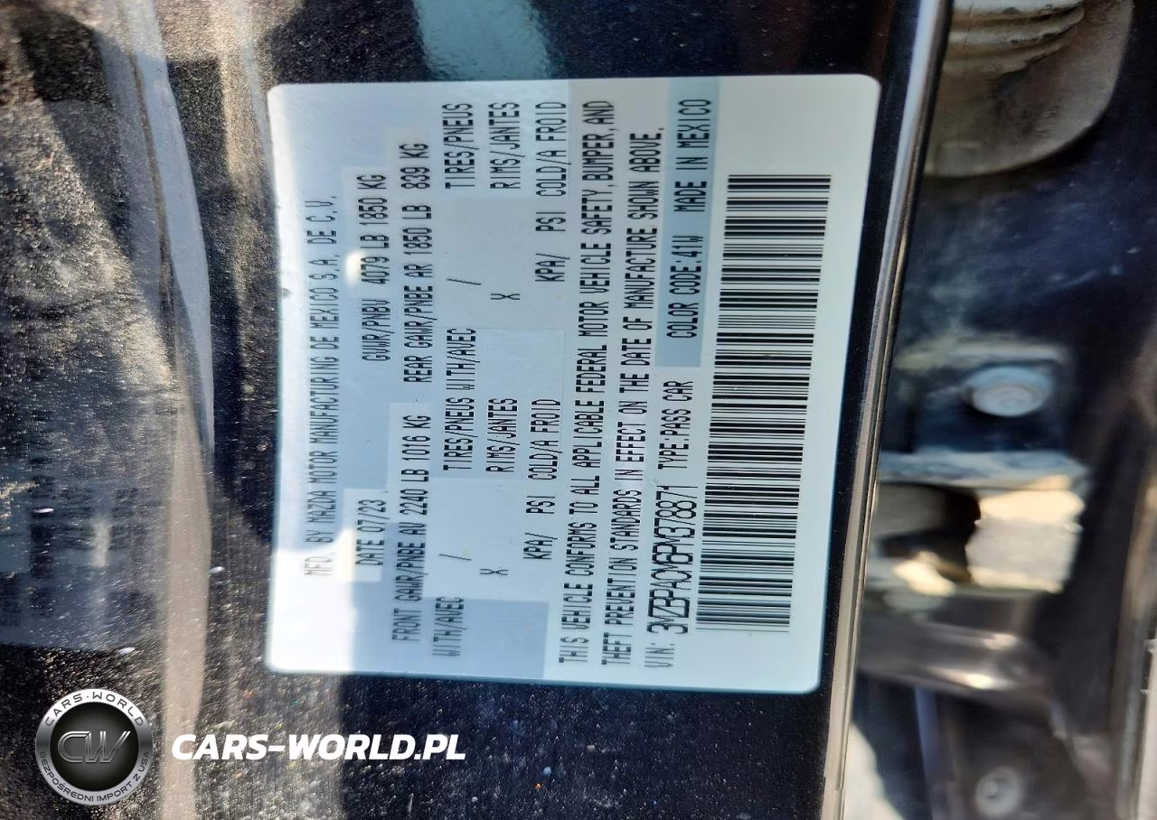 2023 Mazda 3 Preferred VIN:3MZBPACM6PM378871 - 12