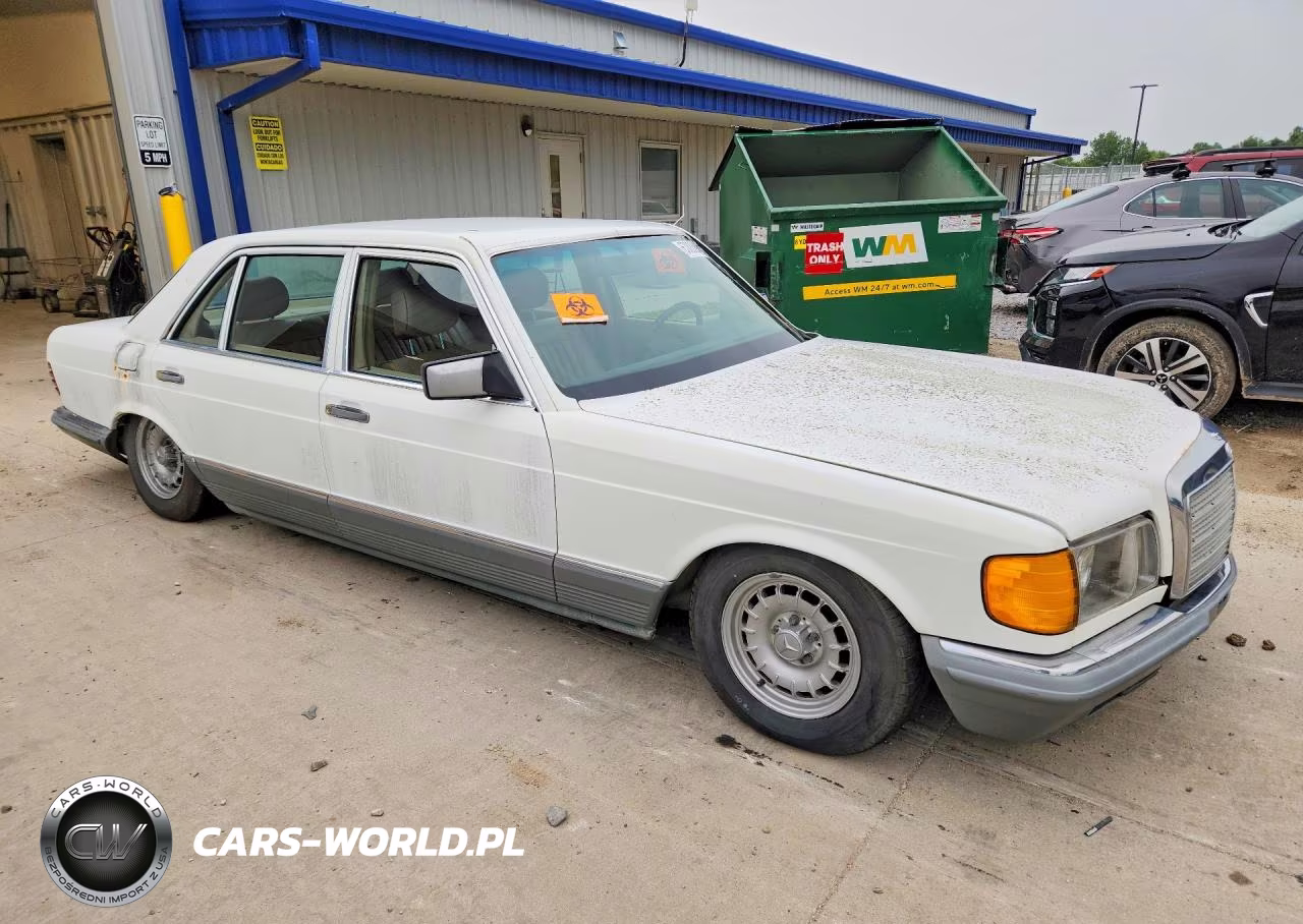 1984 Merced 500 Sel 198 Rwd VIN:WDB1260371A099988 - 4
