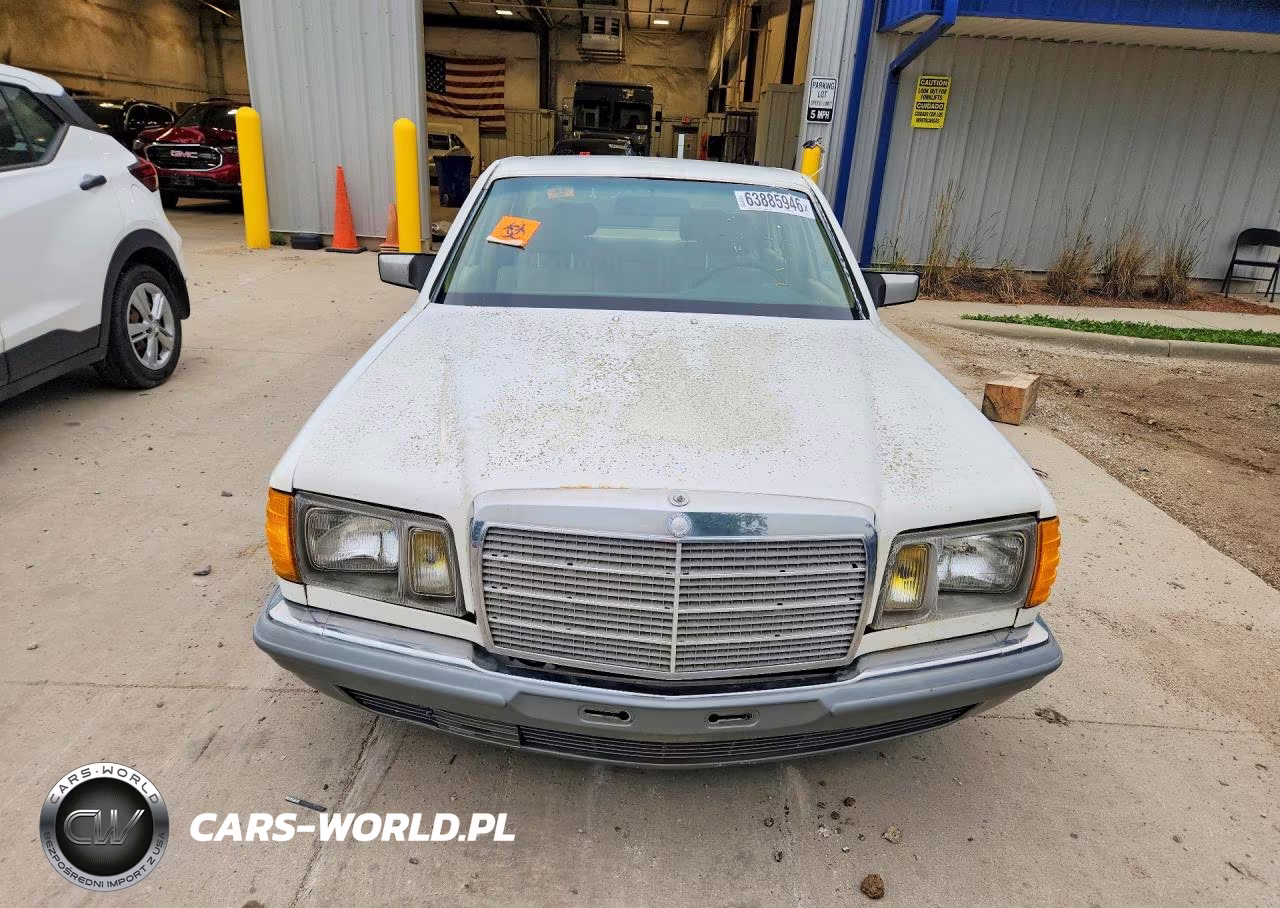 1984 Merced 500 Sel 198 Rwd VIN:WDB1260371A099988 - 5