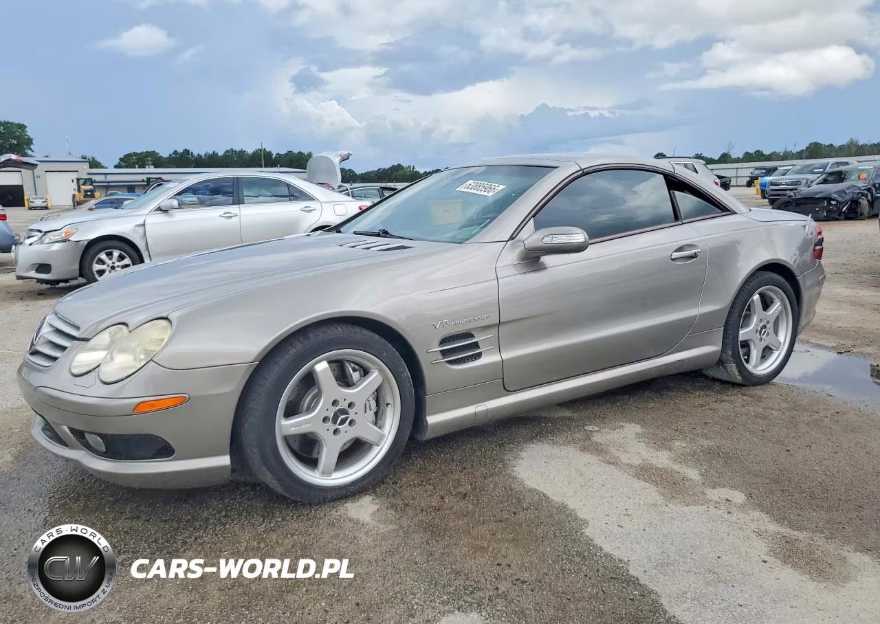 2004 Mercedes-Benz Sl 55 Amg VIN:WDBSK74F24F073592 - 1