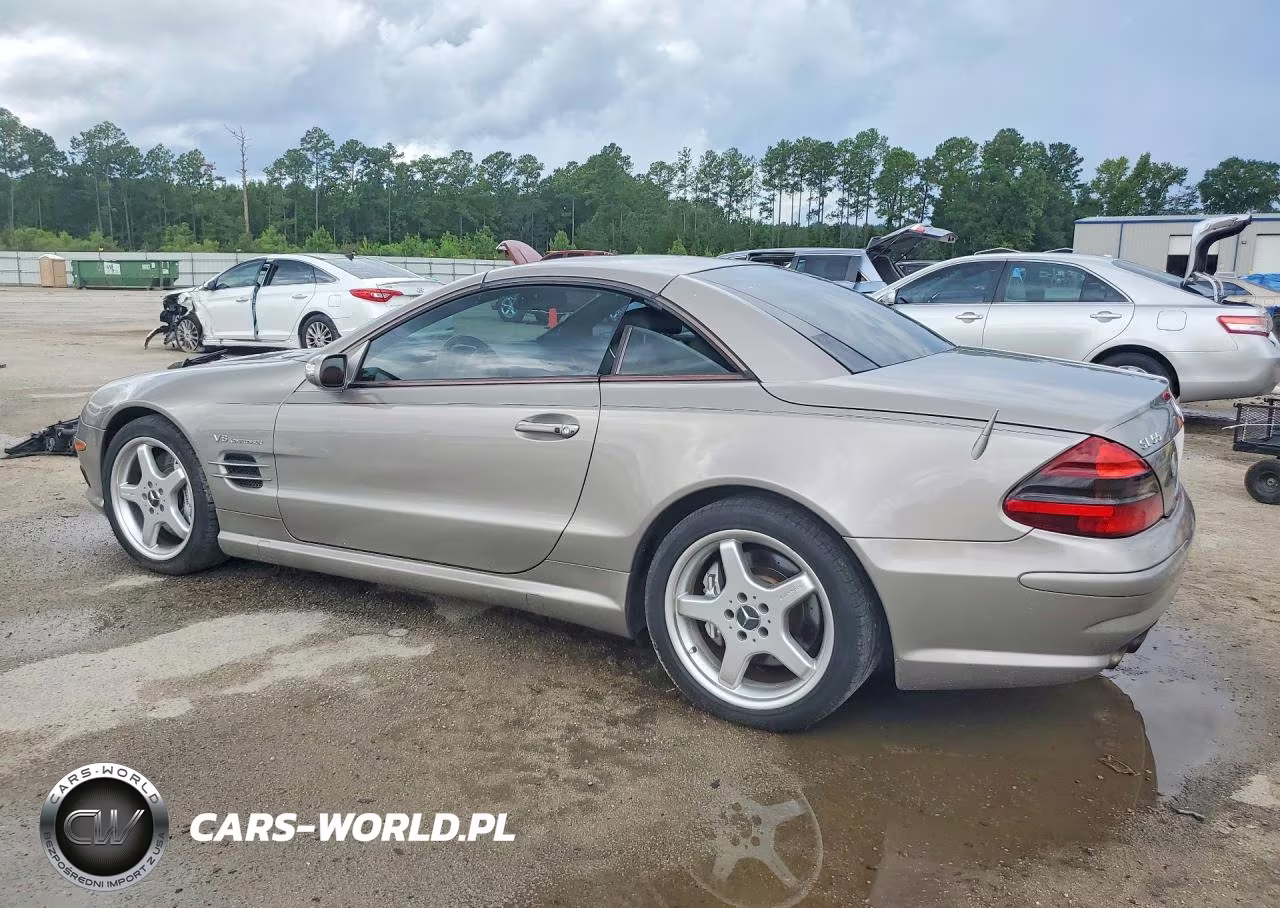 2004 Mercedes-Benz Sl 55 Amg VIN:WDBSK74F24F073592 - 2