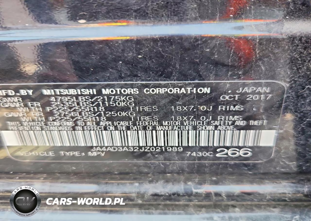 2018 Mitsubishi Outlander Se VIN:JA4AD3A32JZ021989 - 13