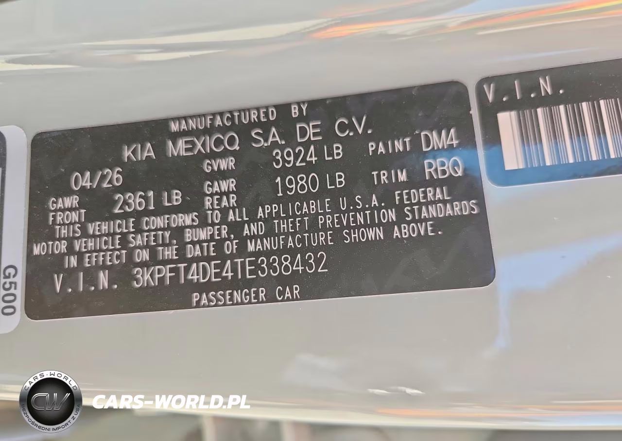 2026 Kia K4 Lxs VIN:3KPFT4DE4TE338432 - 12