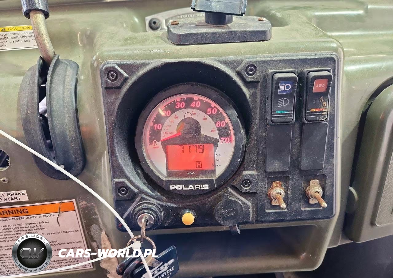 2007 Polaris Ranger Xp Utility Vehicle VIN:4XARH68A47D048773 - 8