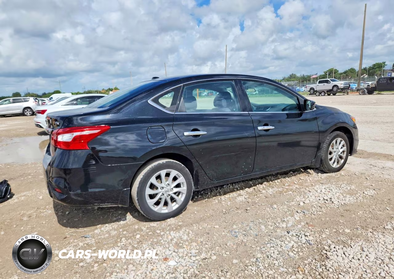 2018 Nissan Sentra Sv VIN:3N1AB7AP2JL619368 - 3