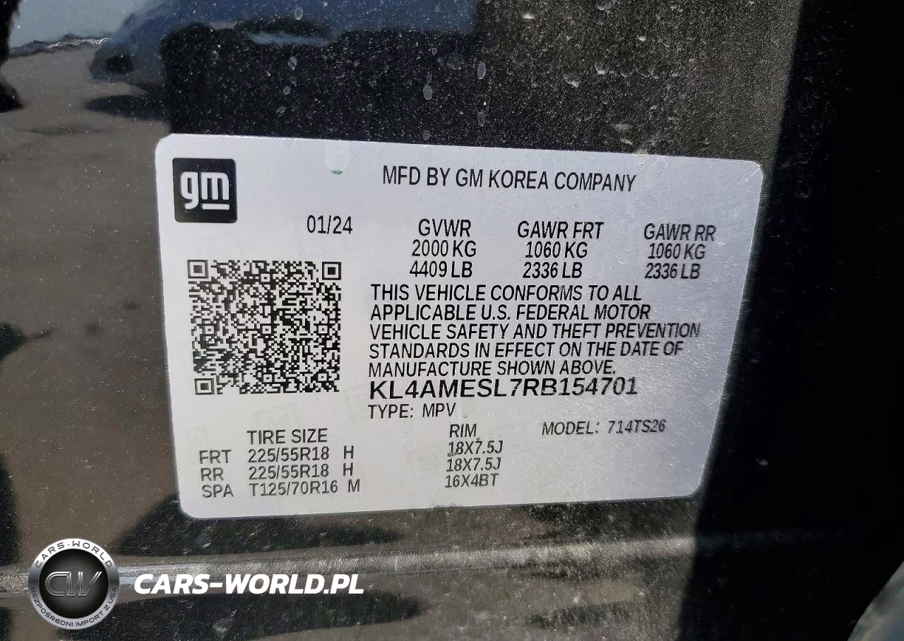 2024 Buick Encore Gx Sport Touring VIN:KL4AMESL7RB154701 - 12