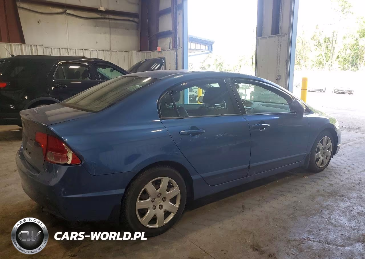 2007 Honda Civic Lx VIN:1HGFA16507L128670 - 3