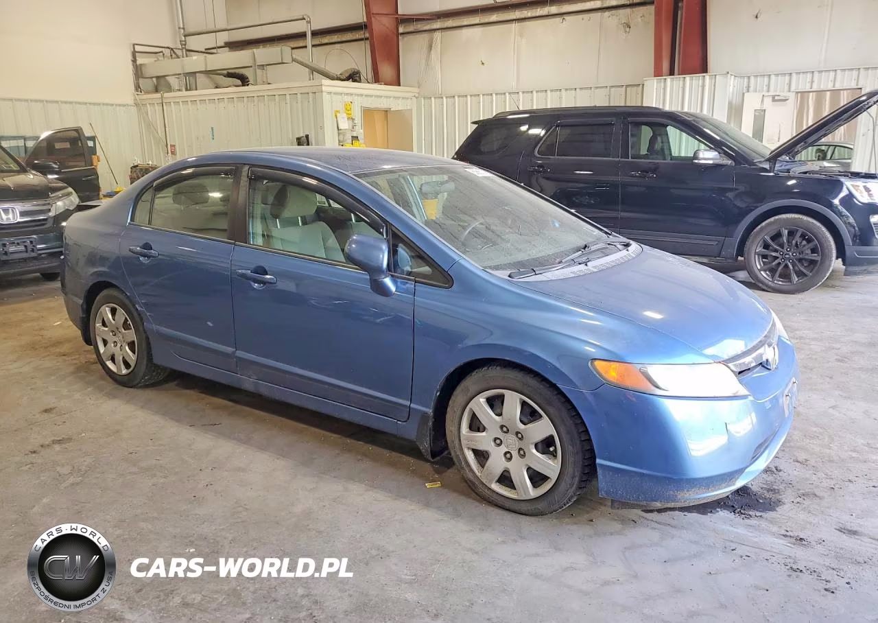 2007 Honda Civic Lx VIN:1HGFA16507L128670 - 4
