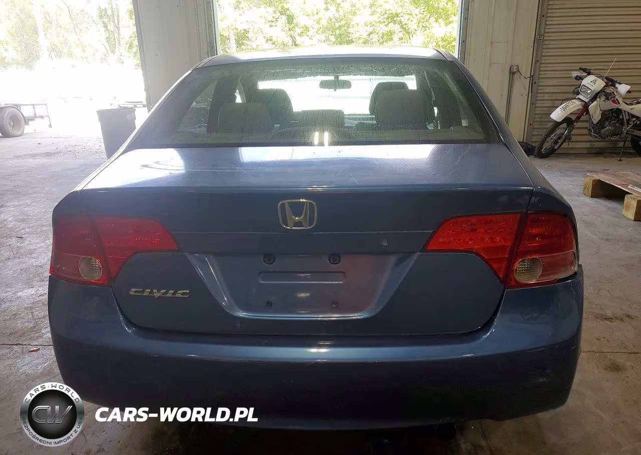 2007 Honda Civic Lx VIN:1HGFA16507L128670 - 6