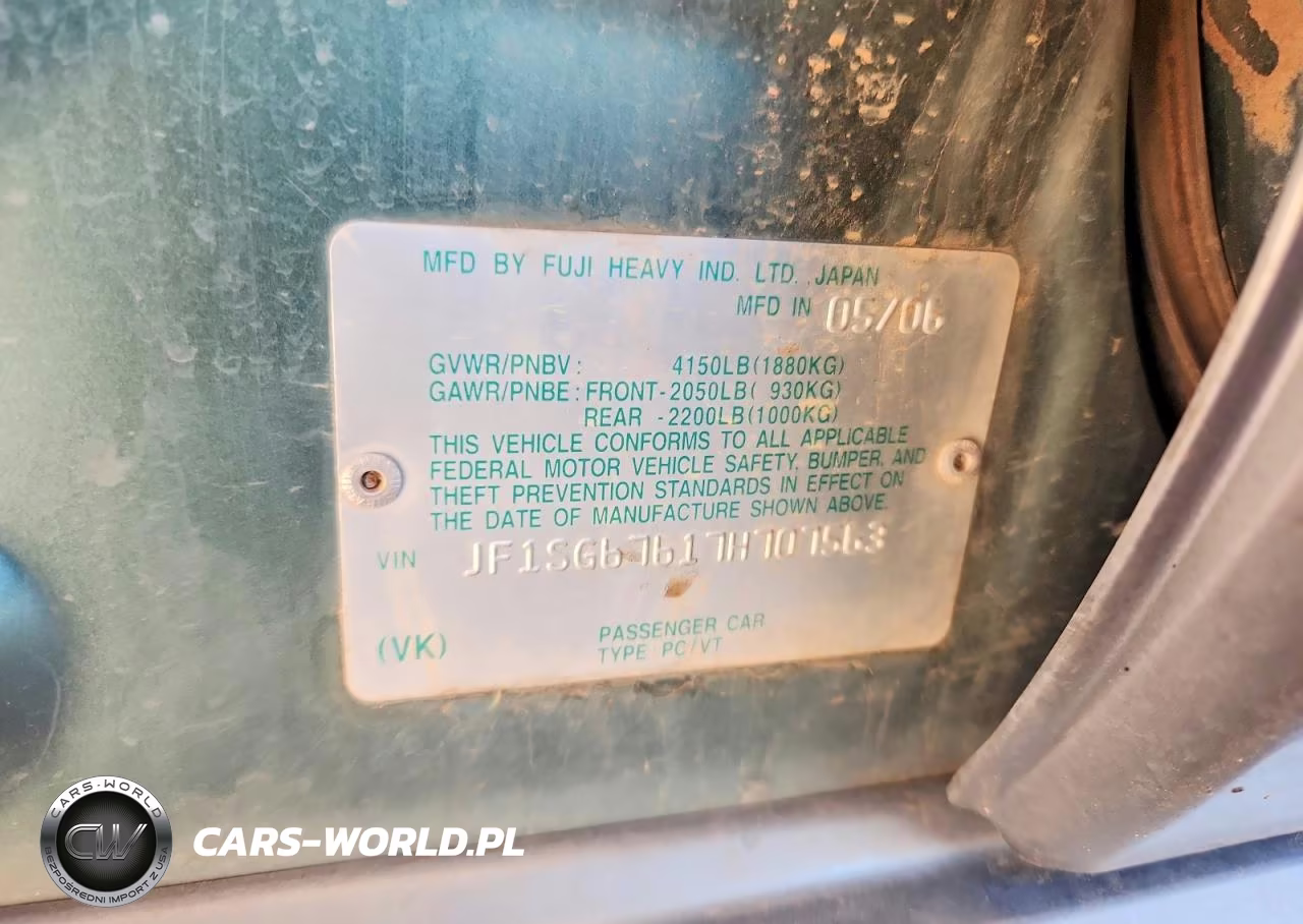 2007 Subaru Forester 2.5X Ll Bean VIN:JF1SG67617H707563 - 12