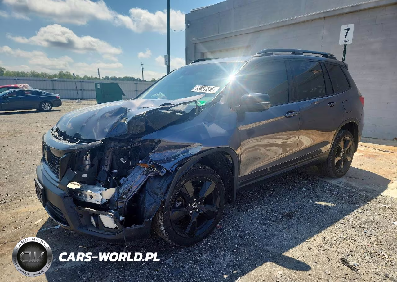 2019 Honda Passport Elite VIN:5FNYF8H06KB004627 - 1