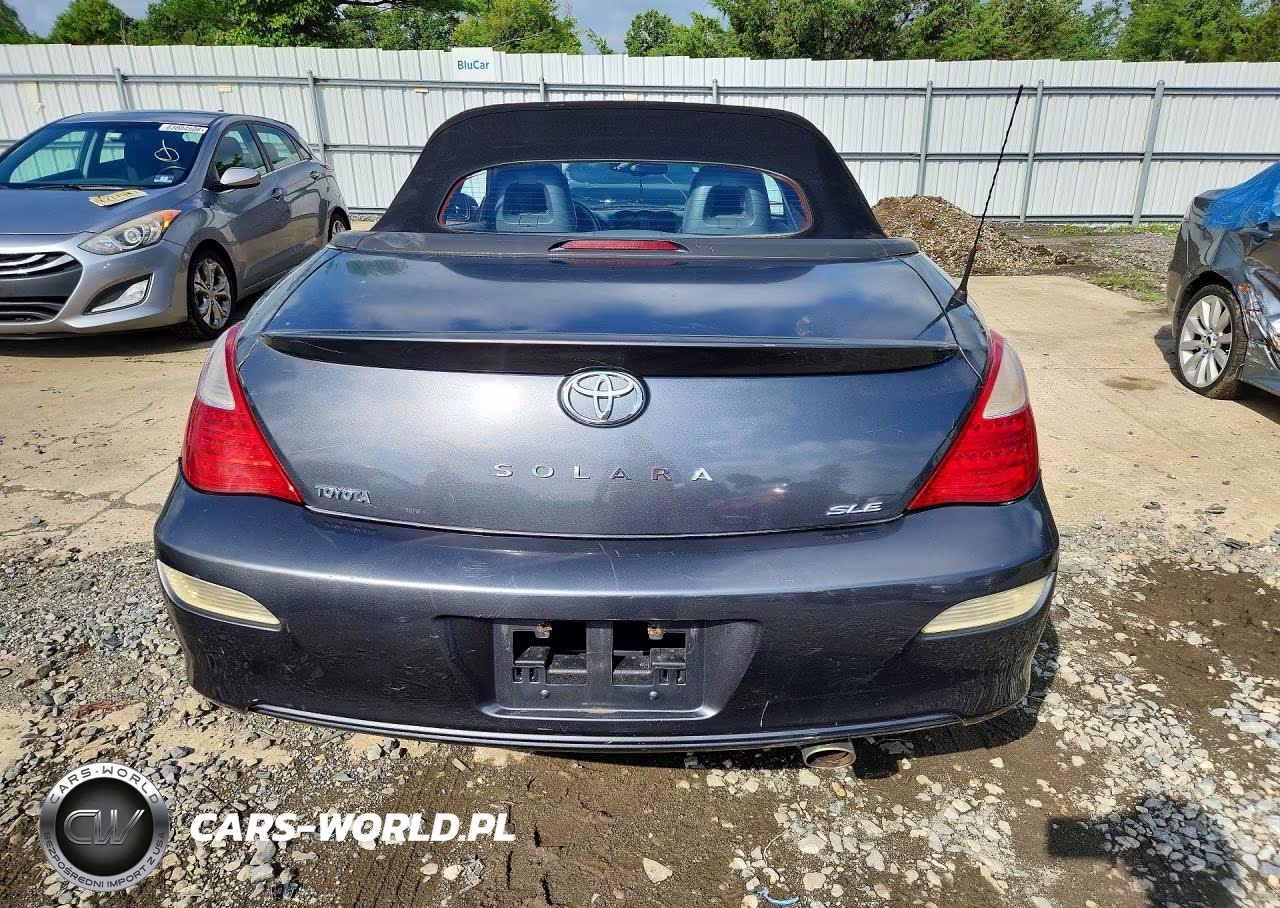 2007 Toyota Camry Solara Sle V6 VIN:4T1FA38P17U123394 - 6