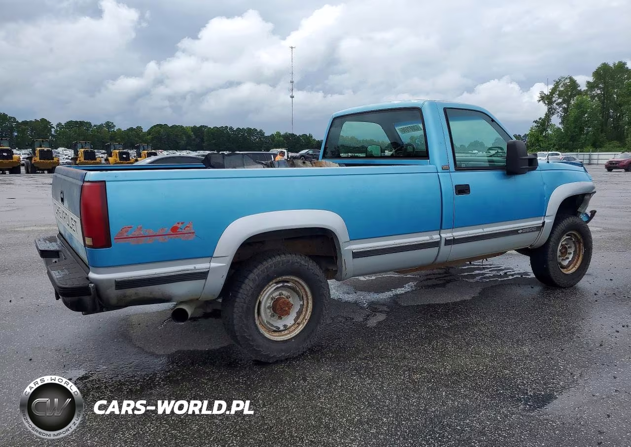 1993 Chevrolet Gmt-400 K3500 VIN:1GCHK34F8PE244893 - 3