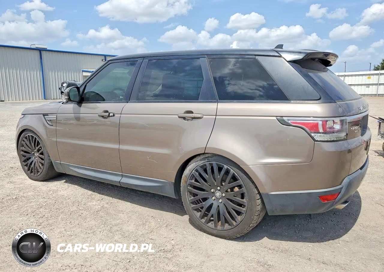 2016 Land Rover Range Rover Sport Hse VIN:SALWR2PF9GA106272 - 2