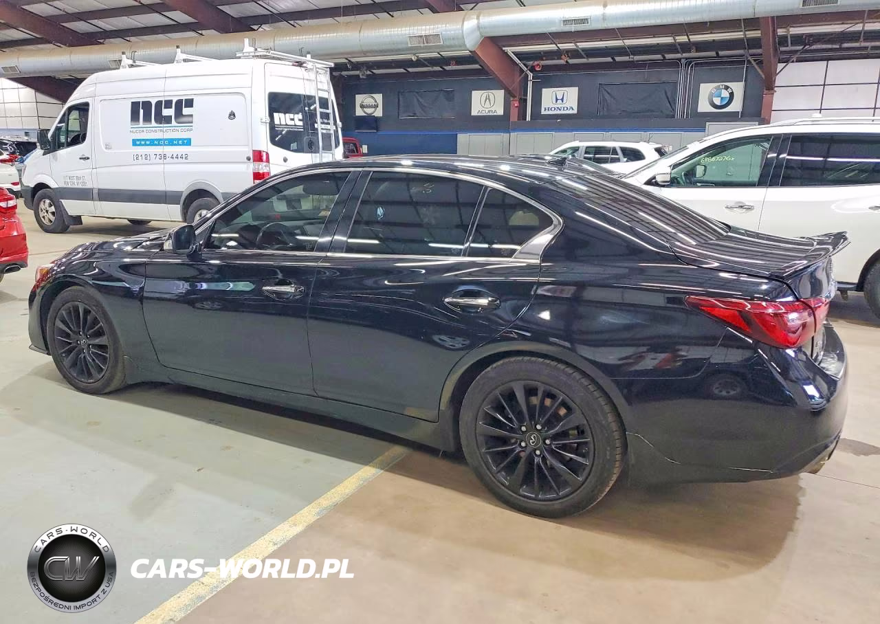 2018 Infiniti Q50 3.0T Luxe VIN:JN1EV7AR3JM430549 - 2
