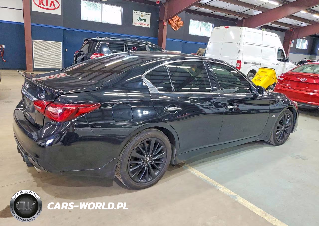 2018 Infiniti Q50 3.0T Luxe VIN:JN1EV7AR3JM430549 - 3
