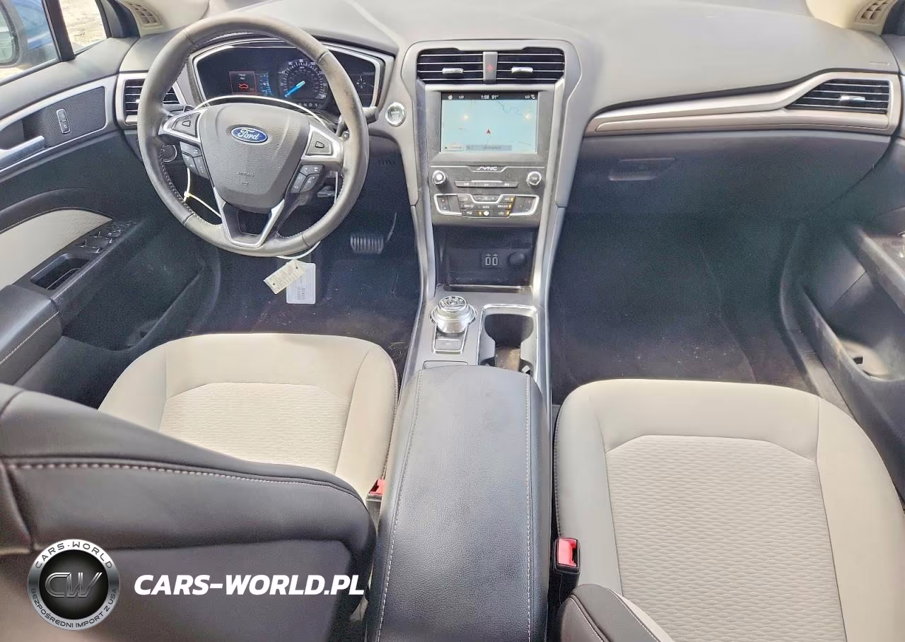 2019 Ford Fusion Se VIN:3FA6P0HD8KR228656 - 8